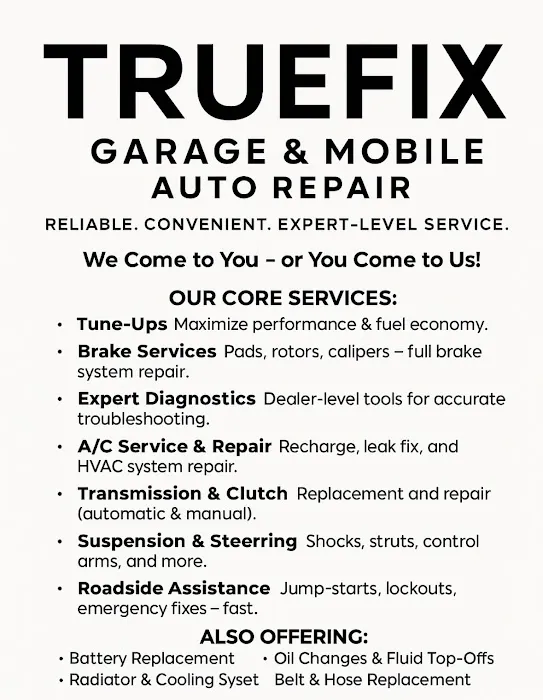 TrueFix Garage & Mobile. 6