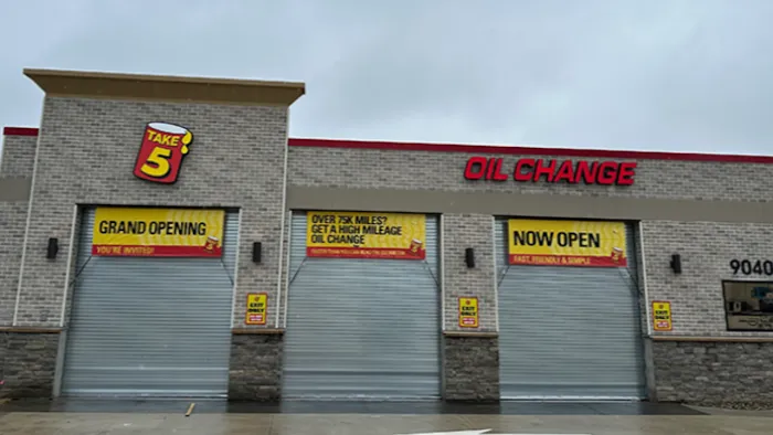 Take 5 Oil Change 4