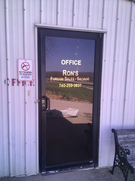 Ron's Foreign Sales and Salvage Ron's auto Sales DBA Ron's recycling 6