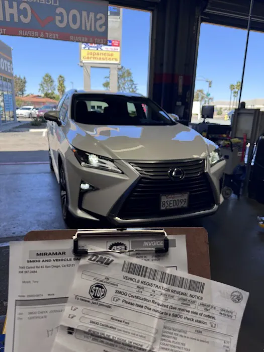 Miramar Smog and Vehicle safety 1