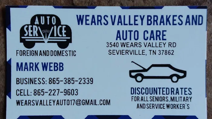 Wears Valley Brakes and Auto Care 1