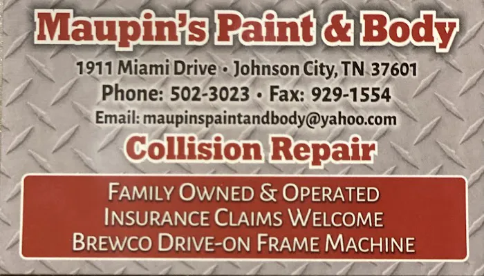 Maupin's Paint & Body Shop 4
