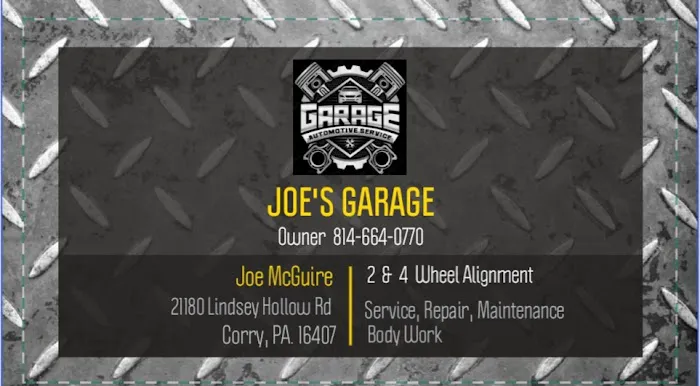 JOE'S GARAGE 0