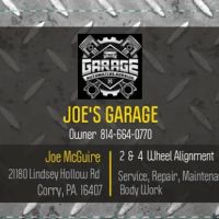 JOE'S GARAGE