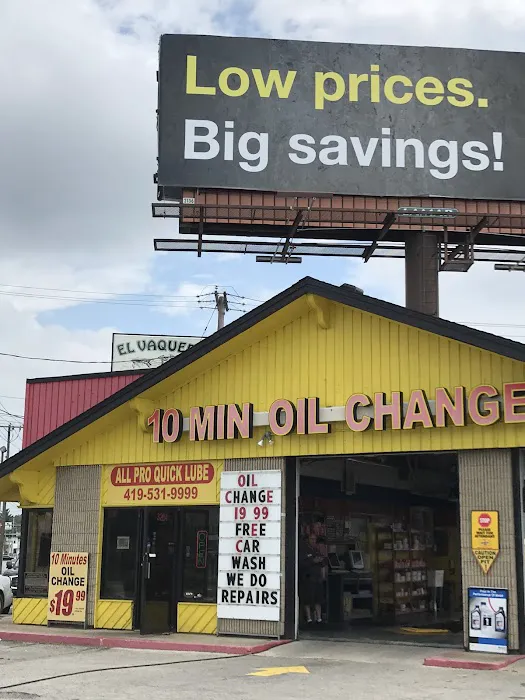 All Pro 10 Minute Oil & Lube 5