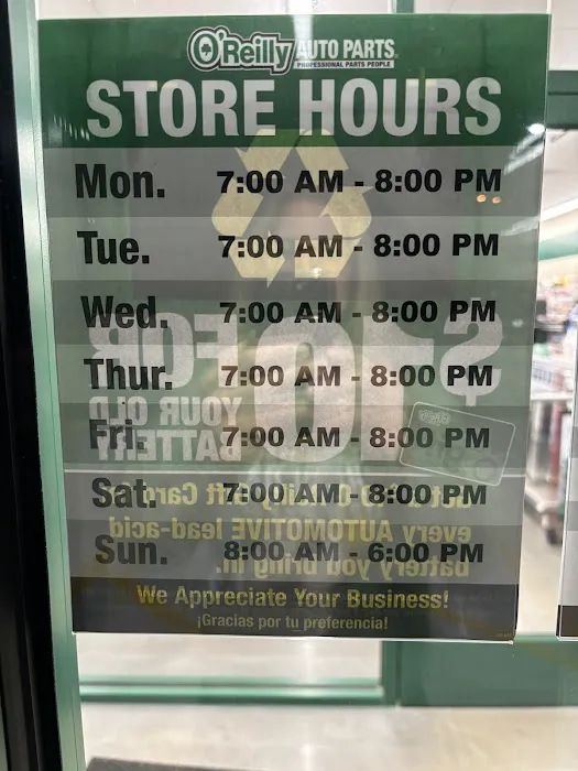 O'Reilly Auto Parts 0