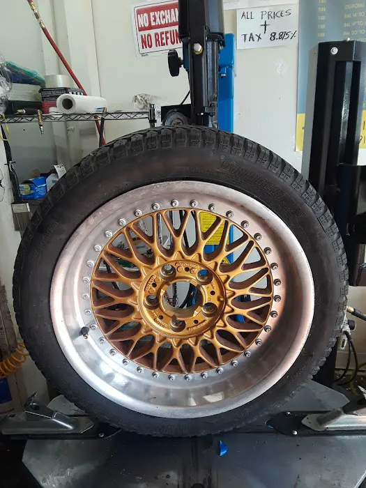 TIRE SHOP, NEW & USED TIRES. 2