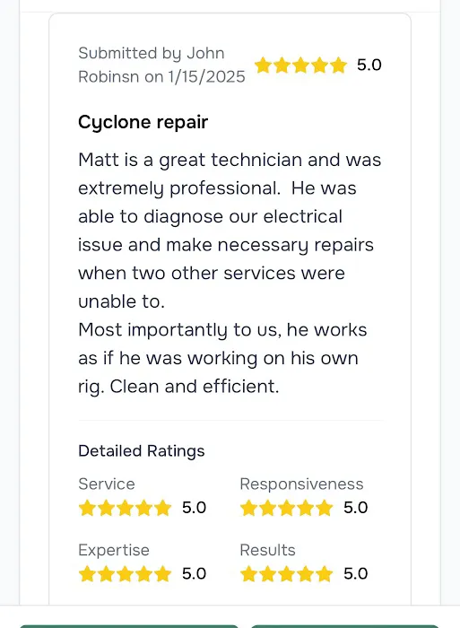 Linny's Mobile RV Repair 7