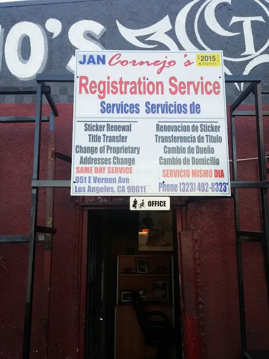 CORNEJO'S REGISTRATION SERVICE/Cornejo's Smog Check 2