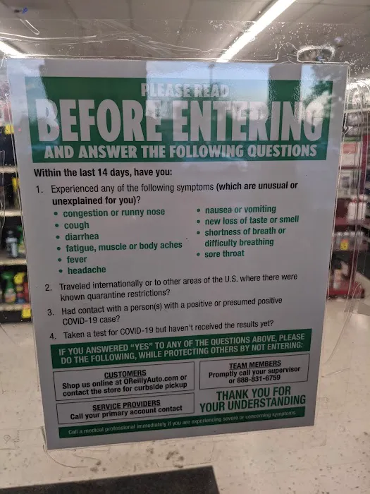 O'Reilly Auto Parts 5