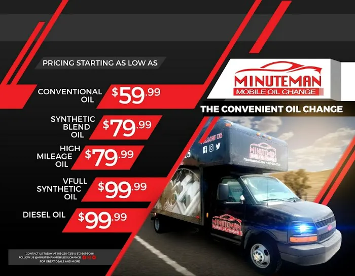 Minuteman mobile oil change 1