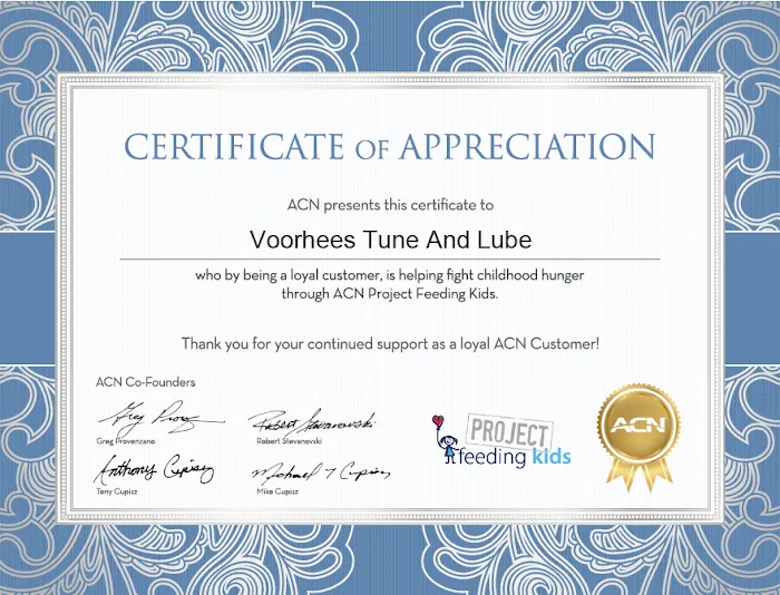 Voorhees Tune & Lube 2