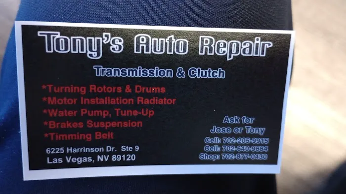 Tony's Auto Repair 6