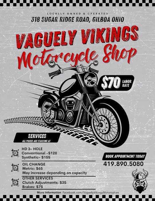 Vaguely Vikings - Motorcycle Repair 0
