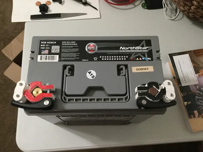 Quick Change Battery Clamp 8
