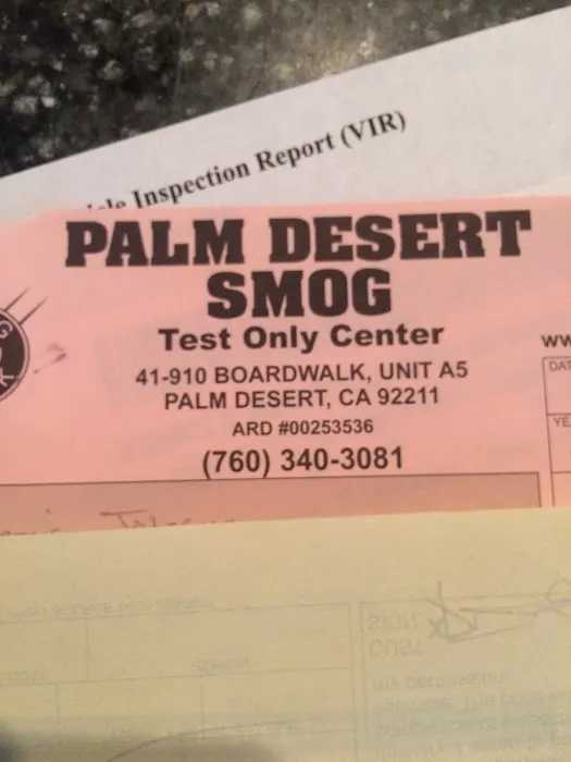 Palm Desert Smog 4