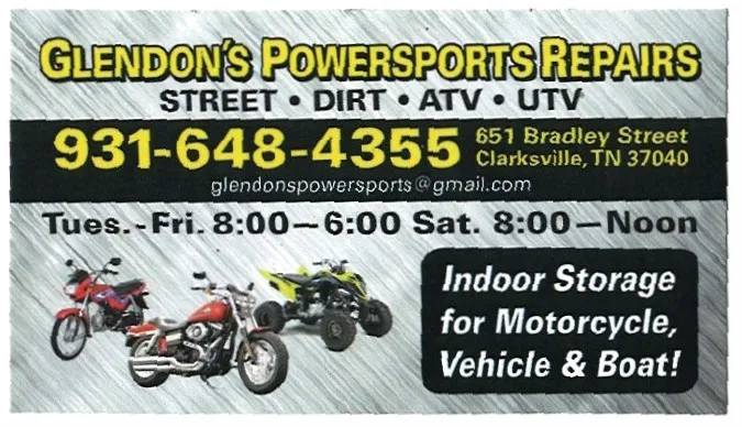 Glendon's Powersport Repairs & Storage 0