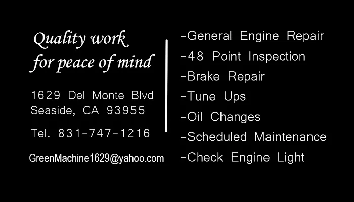 Green Machine Automotive 7
