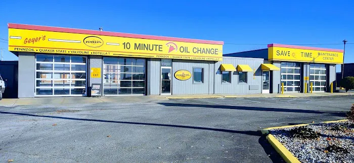Geyer's Pennzoil 10 Minute Oil Change 9