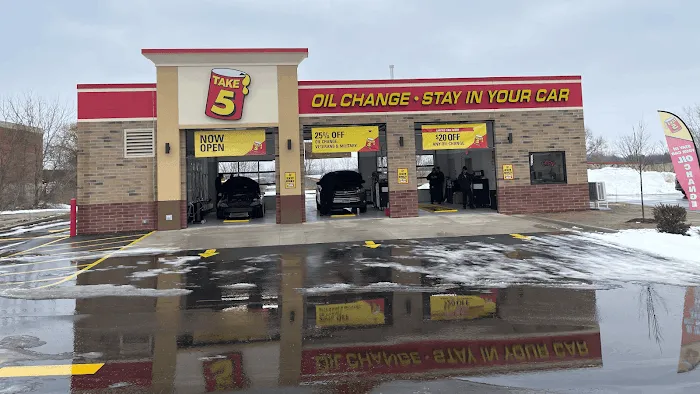 Take 5 Oil Change 7