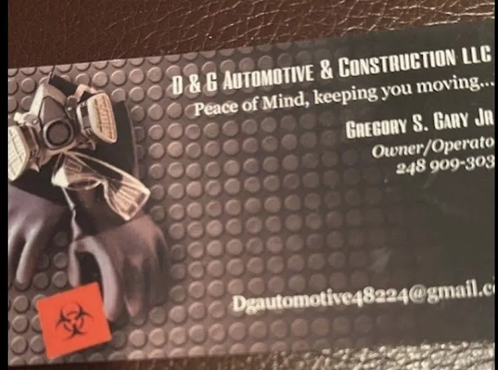 D & G Automotive LLC 1
