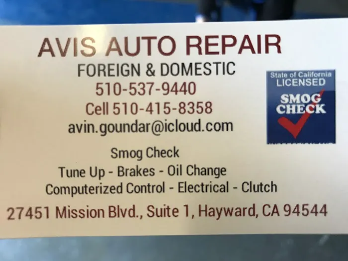Avis Auto Repair 0