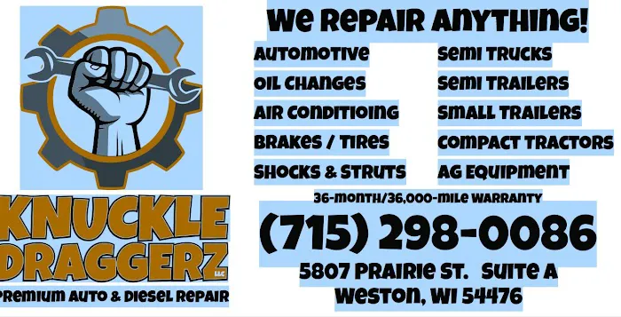 Knuckle Draggerz Auto & Diesel Repair Refrigeration 0