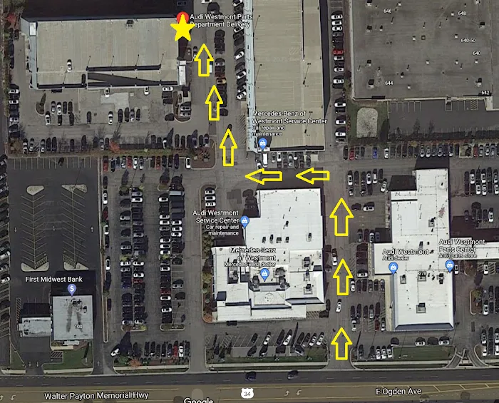 Audi Westmont Parts Department Delivery 1