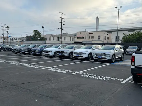 Hyundai of Downtown Los Angeles Service Department 1
