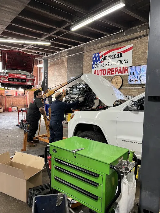American Engine Installation 1