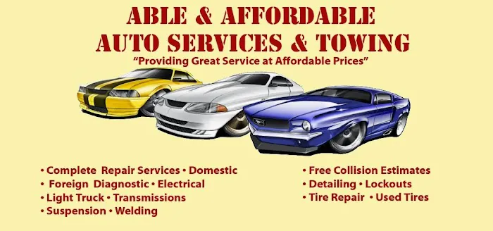 Able And Affordable Auto Service And Towing 5