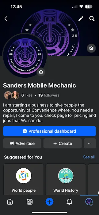 Sanders Mobile Mechanic LLC 2