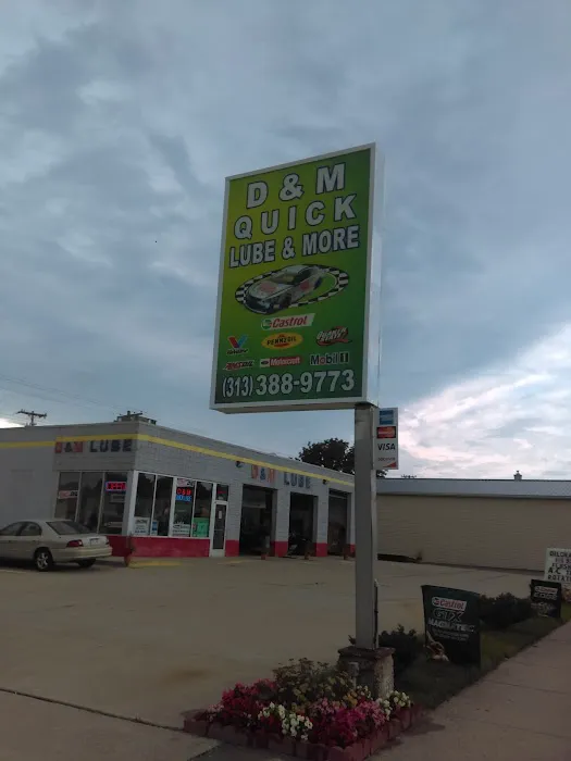 D & M Quick Lube. Oil change 2