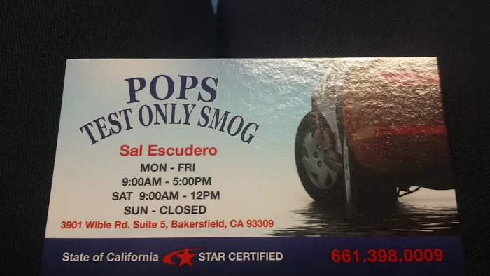 Pops Test Only Smog 7