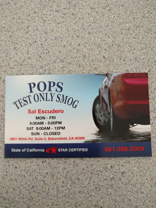 Pops Test Only Smog 9