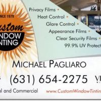 Custom Window Tinting