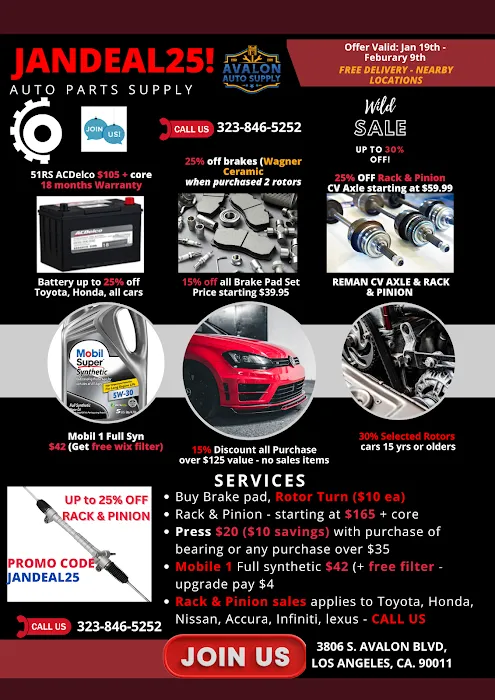 Avalon Discount 9