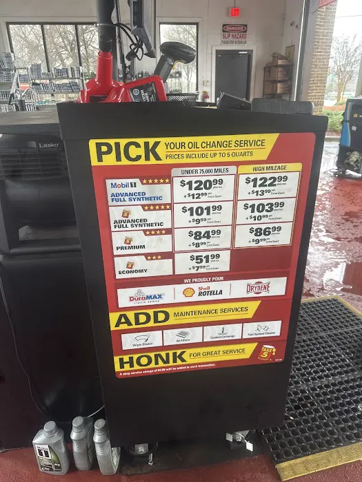 Take 5 Oil Change 4