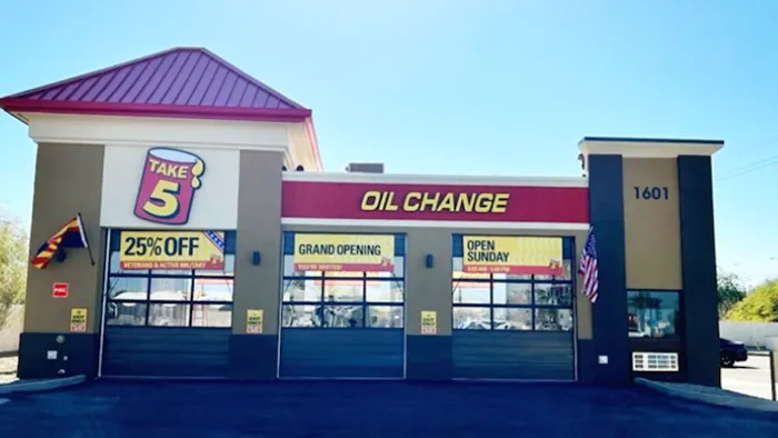 Take 5 Oil Change 5