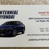 Centennial Hyundai Service Department