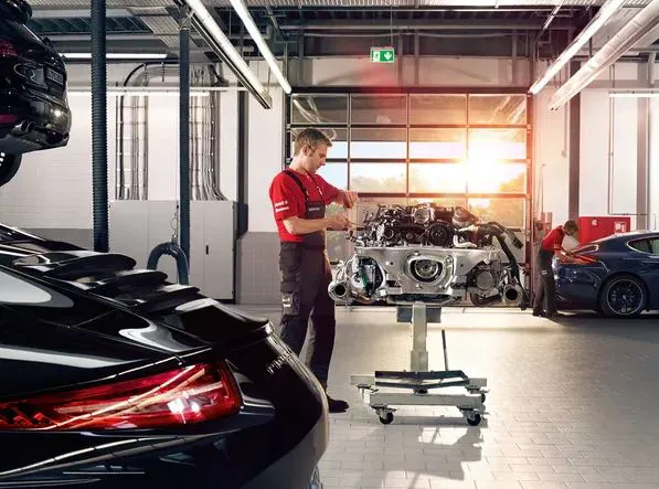 Porsche of Bakersfield Parts Department 2
