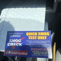 QUICK SMOG TEST ONLY