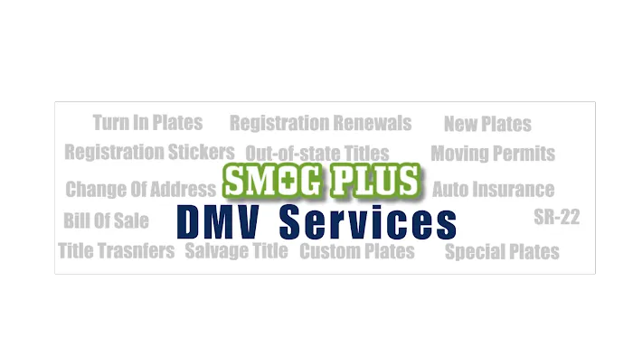 Smog Plus DMV Services 1