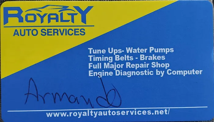 Royalty auto services # 3 3