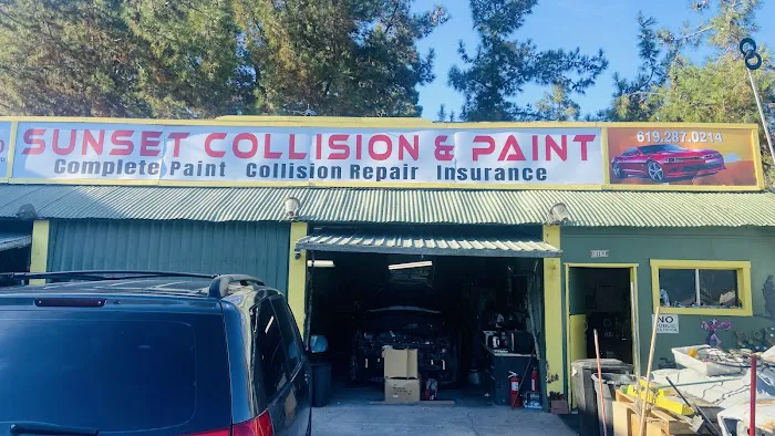 Sunset Collision & Paint 7