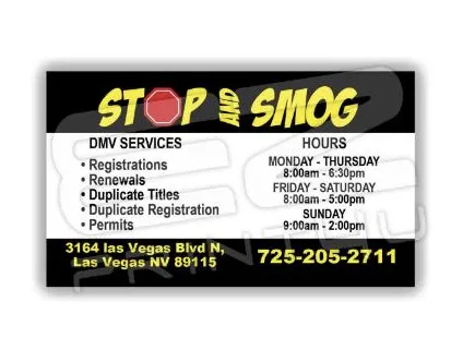 Stop and Smog DMV Services 3