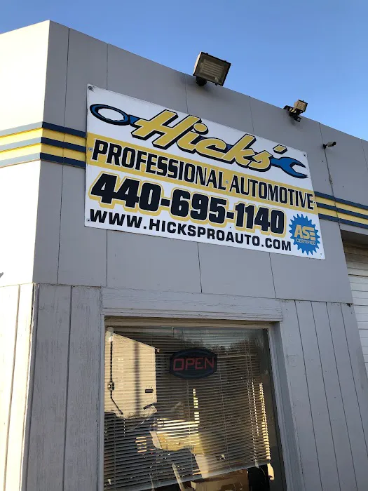 Hicks' Professional Automotive 0