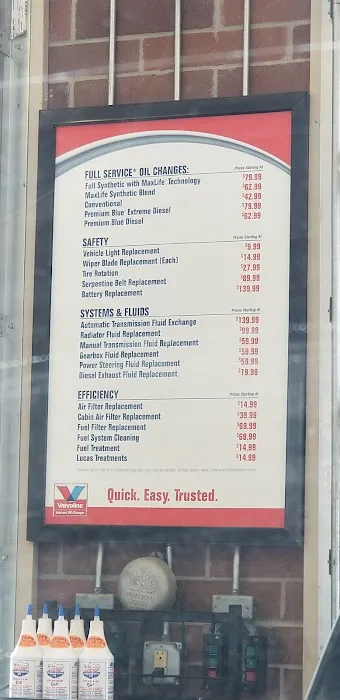 Valvoline Instant Oil Change 5