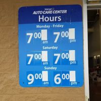 Walmart Auto Care Centers