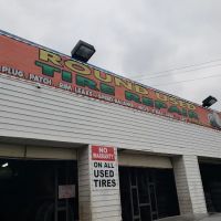 Round Used Tire Repair